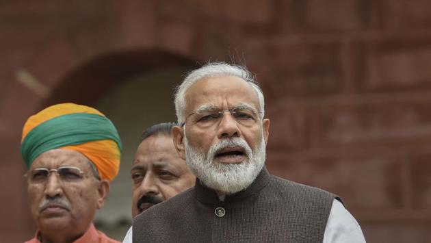 Prime Minister Narendra Modi is meeting with top economists and experts ahead of the Union budget to be presented on July 5. Economists are also likely to make presentations to the Prime Minister during the meeting at NITI Aayog. (PTI File)