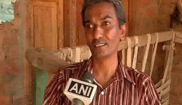 Jayesh Patel, a resident of Upsal Village who lost his eyesight in an accident (ANI) Jayesh Patel, a resident of Upsal Village who lost his eyesight in an accident (ANI)