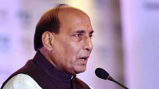 Defence minister and Lucknow MP Rajnath Singh. (Photo PTI) Defence minister and Lucknow MP Rajnath Singh. (Photo PTI)