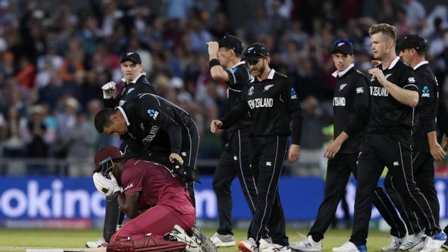 West Indies' Carlos Brathwaite looks dejected after losing his wicket and the match (Action Images via Reuters)