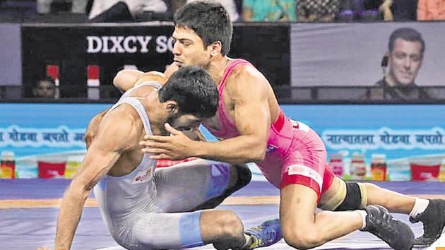 UTAKASH KALE, 24: He Started wrestling at the age of eight and winning the gold at the 2017 Commonwealth Wrestling Championship has been my biggest achievement so far. I also won gold in the Senior National Wrestling Championship, 2017. In last two years I have completely focused on training. (HT/PHOTO)