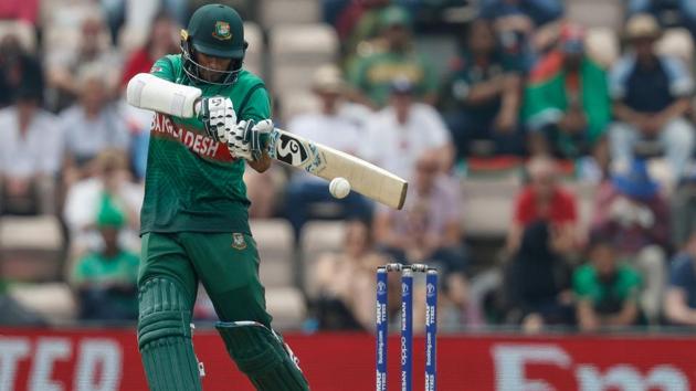 Bangladesh's Shakib Al Hasan plays a shot. (AFP)