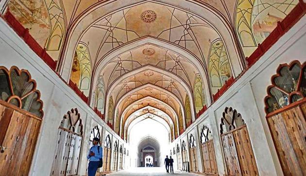 Today, close to 400 post-Independence structures have been demolished, and the elegance of Mughal-era structures restored after due scientific treatment.(HT Photo)