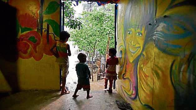 The 125-odd children homes in the city, a majority of which are run by NGOs, have become overcrowded, the child right’s body said.(HT Photo)