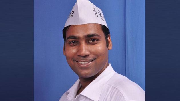 AAP's Kondli MLA Manoj Kumar(Photo: Facebook)