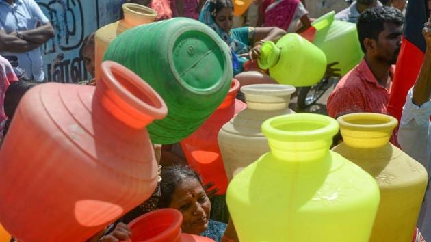 Prime Minister Narendra Modi on Tuesday said addressing water scarcity in the country was one of the key areas of focus for his government. (AFP Photo) Prime Minister Narendra Modi on Tuesday said addressing water scarcity in the country was one of the key areas of focus for his government. (AFP Photo)
