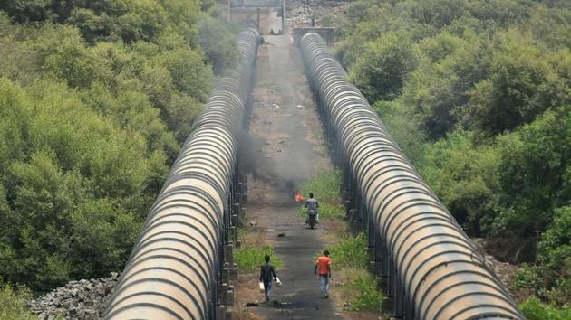 At least 54,000 mangroves spread across 13.36 hectares (ha) in Maharashtra will be razed for the Mumbai-Ahmedabad bullet train project, the state government confirmed on Monday. In a written reply to a question by Shiv Sena legislator Manisha Kayande, transport minister Diwakar Raote told the legislative Council that the government will plant five times the trees that will be cut for the project. (Mitesh Bhuvad / PTI)