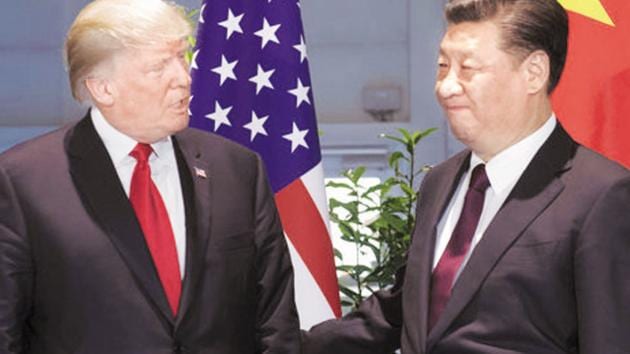 President Trump has said he is happy with the current situation, claiming billions of dollars are pouring into the US treasury because of the higher tariffs on imports from China.(AP) President Trump has said he is happy with the current situation, claiming billions of dollars are pouring into the US treasury because of the higher tariffs on imports from China.(AP)