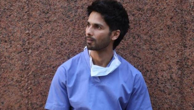 Shahid Kapoor in a still from Kabir Singh.