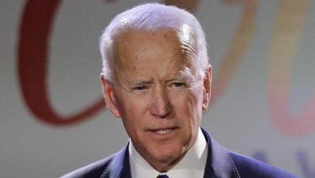 President Trump will have an eye on Joe Biden, who appears to have had the President worrying the most, given the frequency and intensity of his public attacks on him, his age and his experience as President Barack Obama’s vice-president.(AP PHOTO)