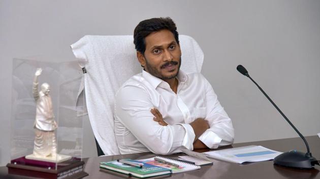 Andhra Pradesh Chief Minister YS Jagan Mohan Reddy ignored the suggestion of Central renewable energy secretary Anand Kumar that reviewing power purchase agreements signed with solar and wind power producers would harm investors confidence in the state.(PTI)