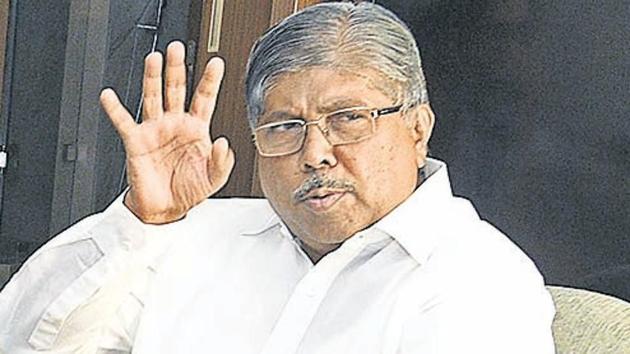 Chandrakant Patil, revenue minister (HT) Chandrakant Patil, revenue minister (HT)
