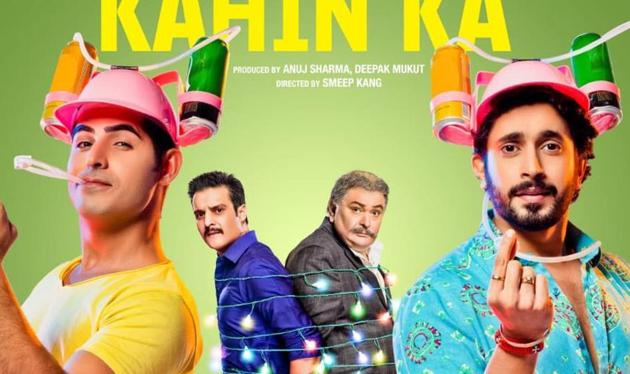 The first poster of Jhootha Kahin Ka is out and fans are excited to see Rishi Kapoor on it.(Twitter) The first poster of Jhootha Kahin Ka is out and fans are excited to see Rishi Kapoor on it.(Twitter)