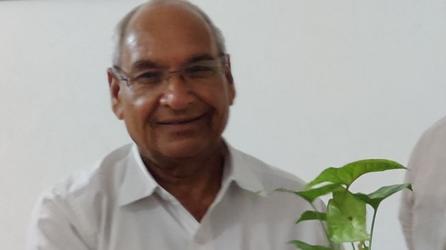 The BJP’s tally came down to 74 after Rajasthan MP Madan Lal Saini died on Monday. Kashyap’s entry took it back to 75. (Twitter/@mudgal_jayant) The BJP’s tally came down to 74 after Rajasthan MP Madan Lal Saini died on Monday. Kashyap’s entry took it back to 75. (Twitter/@mudgal_jayant)