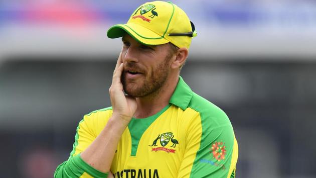 Australia's captain Aaron Finch(AFP)