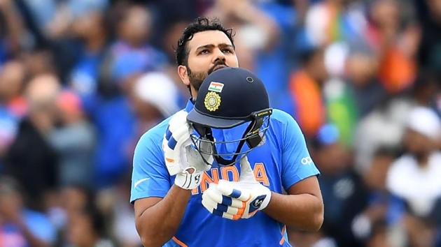India's Rohit Sharma is just 2 sixes away from breaking MS Dhoni’s tally of most sixes by an Indian in ODIs (AFP) India's Rohit Sharma is just 2 sixes away from breaking MS Dhoni’s tally of most sixes by an Indian in ODIs (AFP)