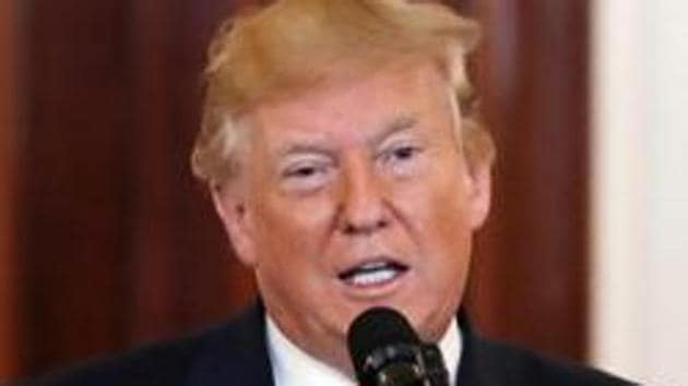 US President Donald Trump on Wednesday left the White House to attend the G-20 Summit in Osaka, Japan over the weekend(AP) US President Donald Trump on Wednesday left the White House to attend the G-20 Summit in Osaka, Japan over the weekend(AP)