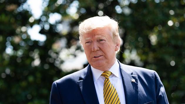 President Donald Trump on Wednesday blamed Democrats for the deaths of a migrant father and toddler girl whose bodies are depicted in searing photographs that have become a symbol of the perils faced by those trying to cross illegally into the U.S. (AFP) President Donald Trump on Wednesday blamed Democrats for the deaths of a migrant father and toddler girl whose bodies are depicted in searing photographs that have become a symbol of the perils faced by those trying to cross illegally into the U.S. (AFP)