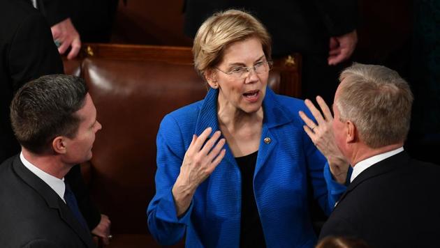 According to many experts, the night belonged to US Senator Elizabeth Warren and former housing secretary Julian Castro.(AFP PHOTO.)