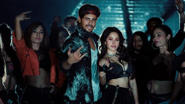 Nushrat Bharucha and Sidharth Malhotra in a song from Marjaavan.