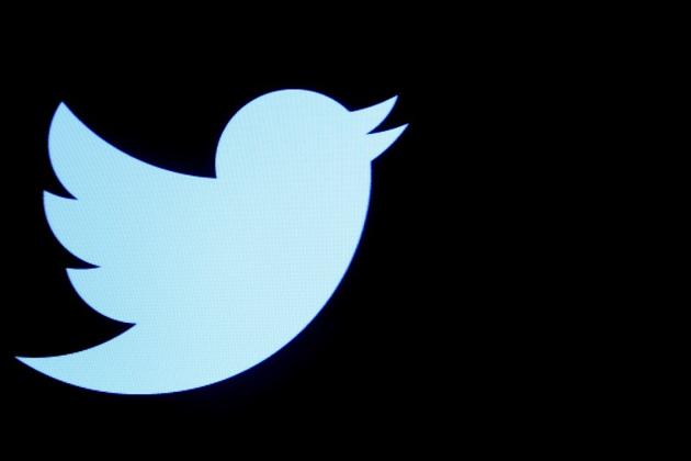 The Twitter logo is displayed on a screen on the floor of the New York Stock Exchange (NYSE) in New York City, US. (Reuters)