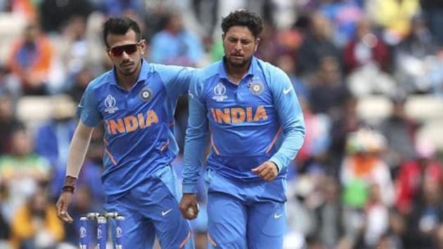 India's spin twins Yuzvendra Chahal and Kuldeep Yadav in action during the ICC World Cup 2019. (AP) India's spin twins Yuzvendra Chahal and Kuldeep Yadav in action during the ICC World Cup 2019. (AP)