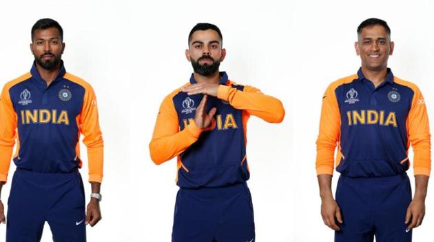 orange indian football jersey