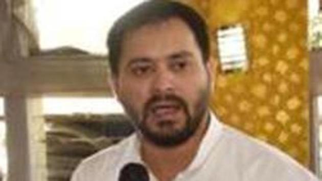 Tejashwi’s long absence from Patna had sparked much speculation in the RJD. There was talk that he was staying away from Patna, upset that senior party leaders were blaming him for the RJD’s debacle in the general election, in which it failed to win even one Lok Sabha seat. (Santosh Kumar/Hindustan Times) Tejashwi’s long absence from Patna had sparked much speculation in the RJD. There was talk that he was staying away from Patna, upset that senior party leaders were blaming him for the RJD’s debacle in the general election, in which it failed to win even one Lok Sabha seat. (Santosh Kumar/Hindustan Times)