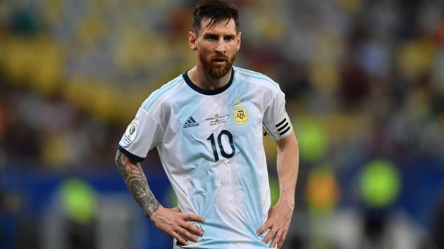 Argentina's Lionel Messi is pictured during the Copa America football tournament quarter-final match against Venezuela.(AFP)