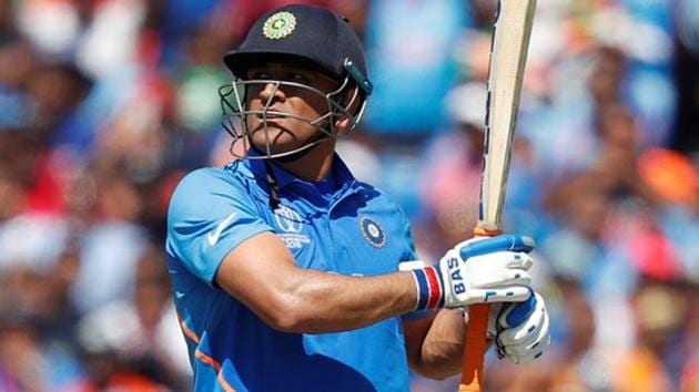 MS Dhoni in action during the ICC World Cup 2019 encounter between India and West Indies. (Action Images via Reuters) MS Dhoni in action during the ICC World Cup 2019 encounter between India and West Indies. (Action Images via Reuters)