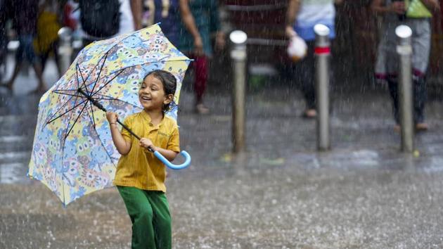 Continuous overnight downpour in the Mumbai suburbs helped the city record its second highest 24-hour rainfall for June in 10 years and the highest since 2015. The previous highest was recorded on June 19, 2015, at 283.4mm while the all-time high for June rainfall was on June 10, 1991, at 399mm. (Hemanshi Kamani / HT Photo) Continuous overnight downpour in the Mumbai suburbs helped the city record its second highest 24-hour rainfall for June in 10 years and the highest since 2015. The previous highest was recorded on June 19, 2015, at 283.4mm while the all-time high for June rainfall was on June 10, 1991, at 399mm. (Hemanshi Kamani / HT Photo)