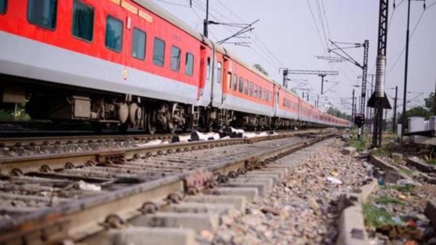 Rail board approves a new 130-km double rail line (both up and down lines), from Palwal to Sonepat.(Pradeep Gaur/ Mint)