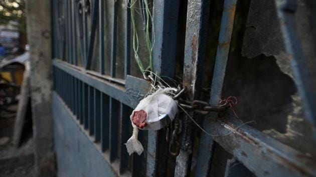 The sealing of polluting units has been ongoing in the area as per orders of the National Green Tribunal (NGT). The drive was carried out in C, G and I blocks of the area, said officials. (Biplov Bhuyan/HT PHOTO) The sealing of polluting units has been ongoing in the area as per orders of the National Green Tribunal (NGT). The drive was carried out in C, G and I blocks of the area, said officials. (Biplov Bhuyan/HT PHOTO)