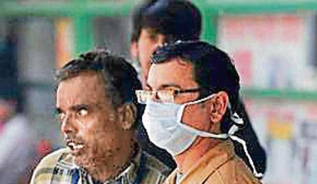 The Haryana State Pollution Control Board (HSPCB) is set to file a draft action plan to control air pollution in the city. (HT photo) The Haryana State Pollution Control Board (HSPCB) is set to file a draft action plan to control air pollution in the city. (HT photo)