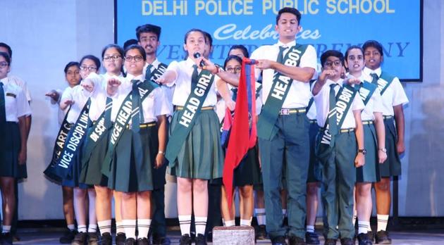 The council of 118 members took an oath to take the school to new heights without compromising on values(HT)