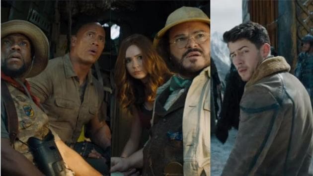 Jumanji - Kevin Hart, Dwayne Johnson, Karen Gillan, Jack Black