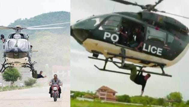 Akshay Kumar performed a daring stunt on the sets of Sooryavanshi.