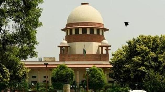 Seen here is the building of the Supreme Court in New Delhi.(Amal KS/HT PHOTO)