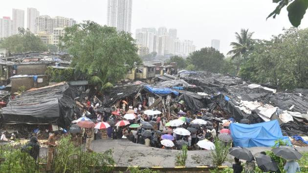 The death toll in a wall collapse incident in Mumbai’s Malad went up to 18 after five more people were declared dead in hospitals. Six more people were killed in Maharashtra’s Pune after a wall of an educational institute in collapsed on Tuesday and three others died in a similar incident in Thane district, taking the death toll in rain-related accidents in the state to 27. (Satyabrata Tripathy / HT Photo) The death toll in a wall collapse incident in Mumbai’s Malad went up to 18 after five more people were declared dead in hospitals. Six more people were killed in Maharashtra’s Pune after a wall of an educational institute in collapsed on Tuesday and three others died in a similar incident in Thane district, taking the death toll in rain-related accidents in the state to 27. (Satyabrata Tripathy / HT Photo)