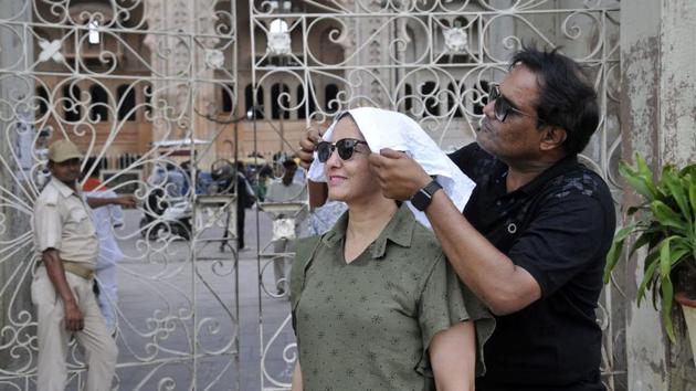Lucknow district magistrate Kaushal Raj Sharma has clarified that there was no dress code for visitors at Bada Imambada, nor was there any compulsion to cover one’s head. The clarification came in response to Sharma’s alleged statement recently, saying vulgarity would not be allowed at Bada Imambada — a centrally protected structure that serves as a shrine for Shia Muslims. (Dheeraj Dhawan / HT Photo) Lucknow district magistrate Kaushal Raj Sharma has clarified that there was no dress code for visitors at Bada Imambada, nor was there any compulsion to cover one’s head. The clarification came in response to Sharma’s alleged statement recently, saying vulgarity would not be allowed at Bada Imambada — a centrally protected structure that serves as a shrine for Shia Muslims. (Dheeraj Dhawan / HT Photo)