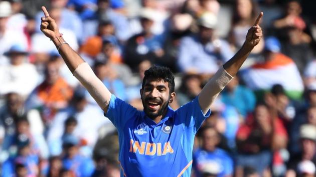 India's Jasprit Bumrah needs a five-wicket haul against Bangladesh to become the joint-fastest Indian bowler to take 100 ODI wickets along with Mohammed Shami(AFP)