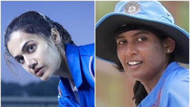 Taapsee Pannu played a hockey player in Diljit Dosanjh starrer Soorma.(Instagram/PTI)