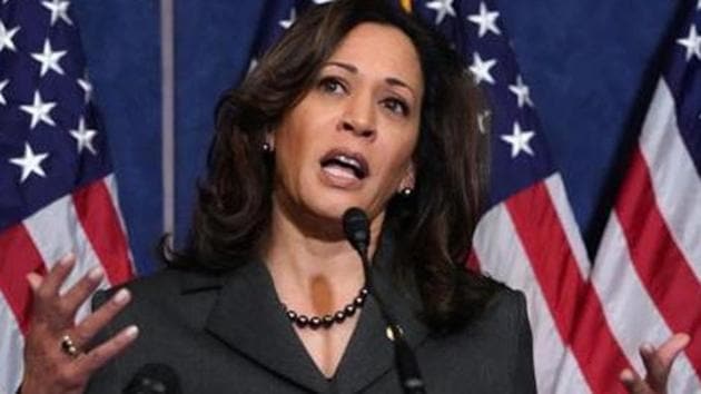 Kamala Harris had entered the race as a frontrunner posting the highest first 24-hour collection of donations of the race till then. But, was soon overtaken by Bernie Sanders, and occasionally by others such as former Congressman Beto O’Rourke and Mayor Pete Buttigieg.(AFP PHOTO.)