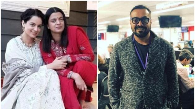 Rangoli Chandel and Anurag Kashyap got into a fight over Taapsee Pannu and Kangana Ranaut on Twitter.(Instagram)