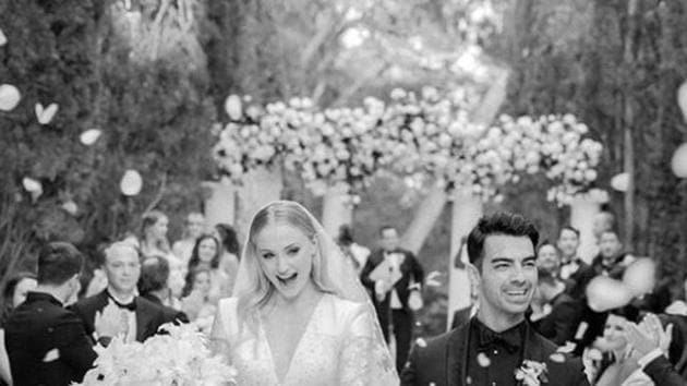 Sophie Turner Goes Bridal for Pre-Wedding Celebration With Joe Jonas