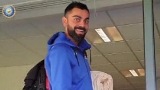 India skipper Virat Kohli poses for the camera.(BCCI/ Twitter) India skipper Virat Kohli poses for the camera.(BCCI/ Twitter)