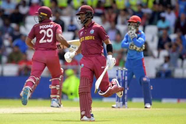 West Indies' Shai Hope won the man of the match for scoring 77 runs. (AFP) West Indies' Shai Hope won the man of the match for scoring 77 runs. (AFP)