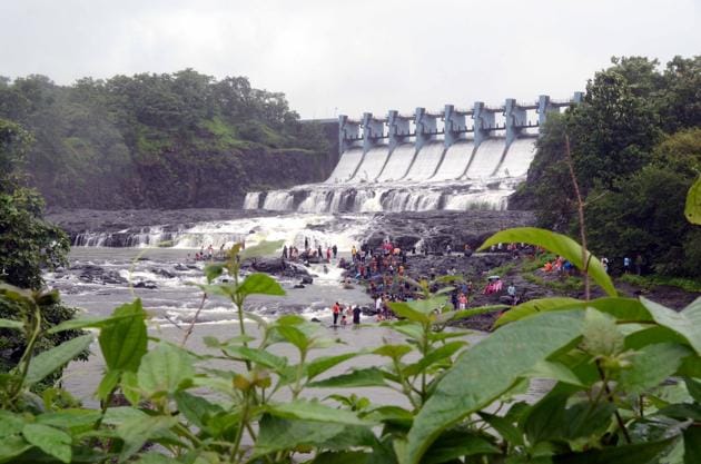 The water from Barvi dam is supplied to Thane, Kalyan-Dombivli, Ulhasnagar, Mira- Bhayander, Bhiwandi and Navi Mumbai.(HT FILE)