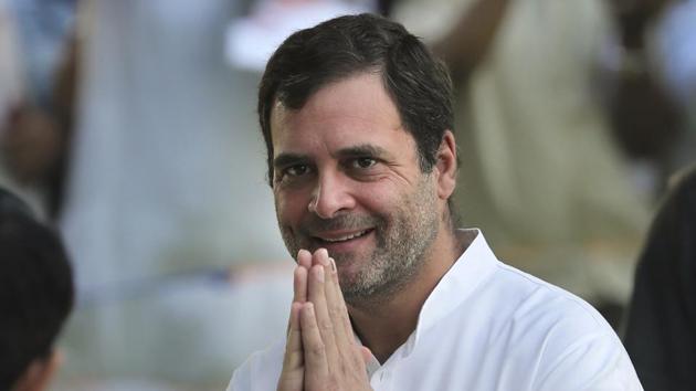 Rahul Gandhi will be in Bihar’s capital Patna on Saturday in his first visit to the state after formally resigning as the Congress party president and the Lok Sabha elections.(AP Photo)