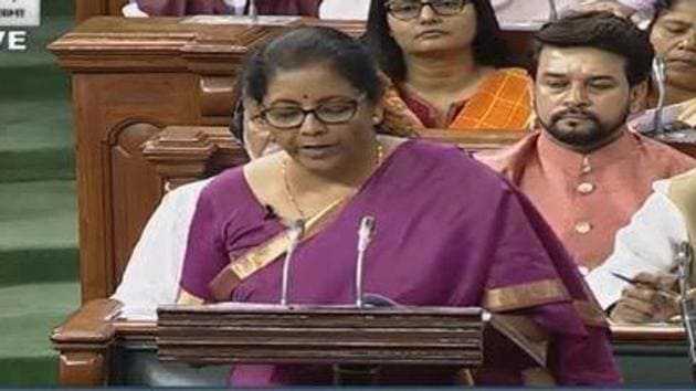 Today, Finance Minister Nirmala Sitharaman is presenting her maiden budget.(HT File Photo) Today, Finance Minister Nirmala Sitharaman is presenting her maiden budget.(HT File Photo)